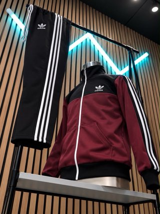 Chándal adidas Negro y Gris