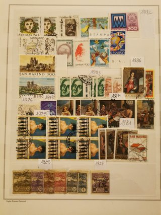 Lotto Francobolli San Marino