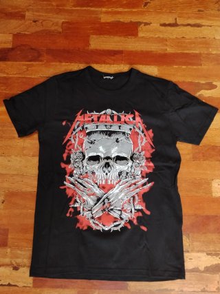 Camiseta Metallica Negra
