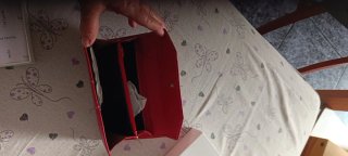 Cartera Monedero Guy Laroche Roja