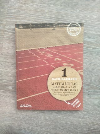 Matemáticas aplicadas a las Ciencias Sociales I...