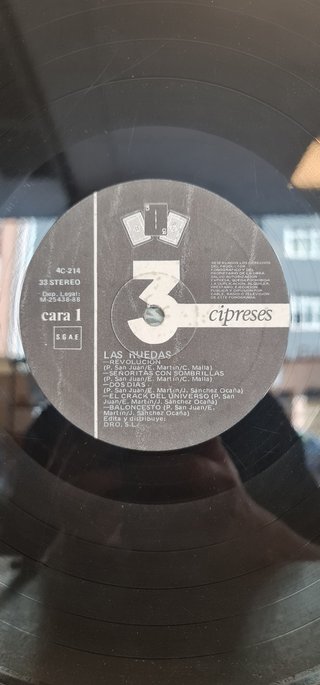 LP Las Ruedas Viva Corrales 1988