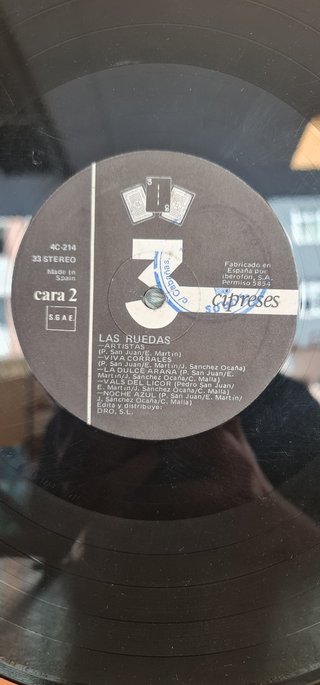 LP Las Ruedas Viva Corrales 1988