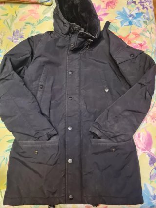 Anorak mujer negro