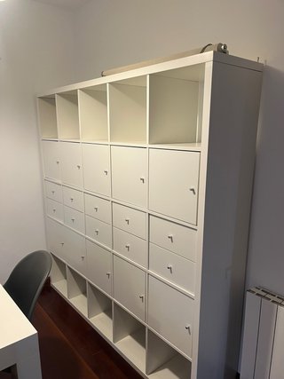 Mueble organizador blanco