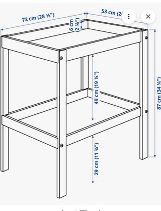 Cambiador Bebé Ikea