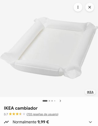 Cambiador Bebé Ikea