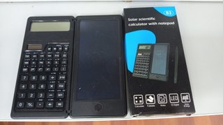Calculadora científica S3 + bloc LCD 10 dígitos