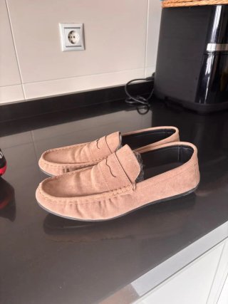 Mocasines Beige Talla 44.5