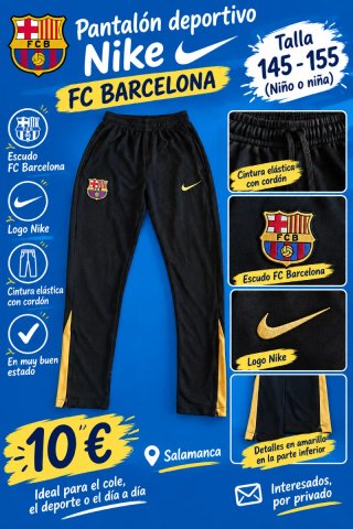Pantalón Deportivo Nike FC Barcelona