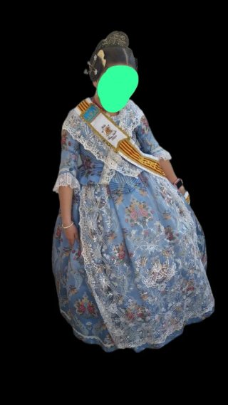 Vestido de Fallera para Niña 6/8