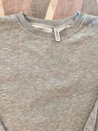 Sudadera Gris H&M Divided Talla XS
