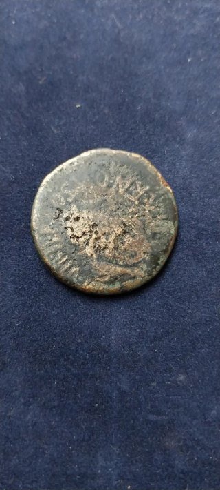 Calagurris. Moneda Romana Antigua