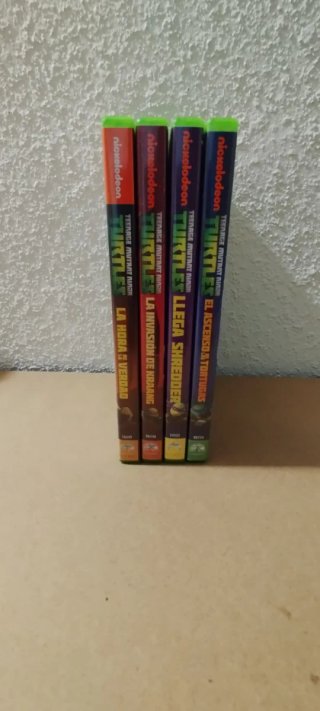 4 Películas Tortugas Ninja (DVD)