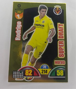 Cromo Rodri Super Draft Villarreal 2017/2018