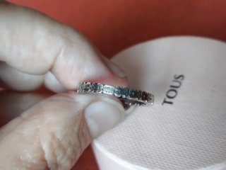 Anillo Tous Plata Perla