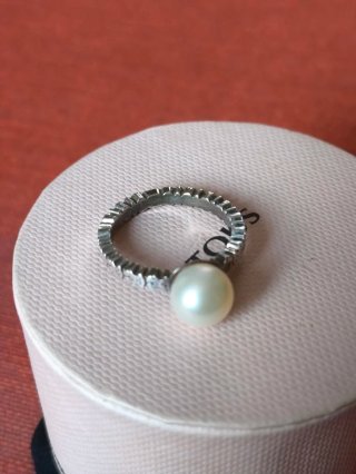 Anillo Tous Plata Perla