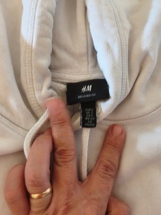 Sudadera HYM con Capucha y Bolsillo Talla S
