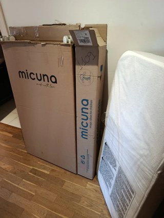 Cuna Micuna Nordika con Kit de Colecho y colchon