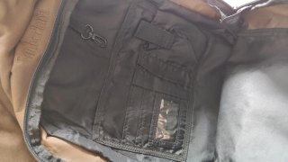 Mochila Timberland Marrón y Blanca