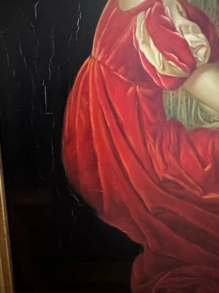 2 Cuadros al Óleo con Marco Antiguo