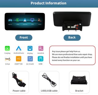 Pantalla Mercedes Linux CarPlay Android Auto