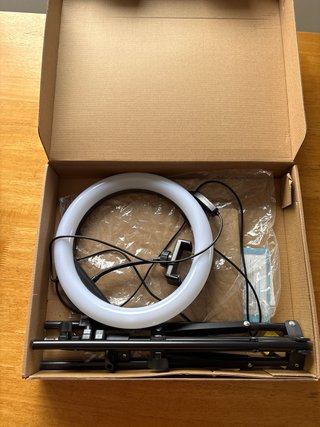 Aro de Luz LED 10 + Trípode 178cm