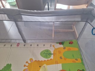 Parque Infantil para Bebé 120x180 cm oso gris