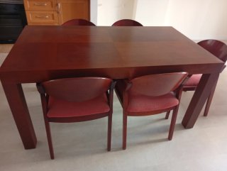 Comedor Completo de Madera Maciza