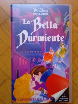 La Bella Durmiente VHS Disney Clásicos