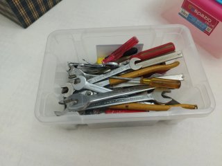 Caja de herramientas manuales