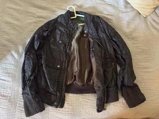 Chaqueta Zara Man Talla M Negra