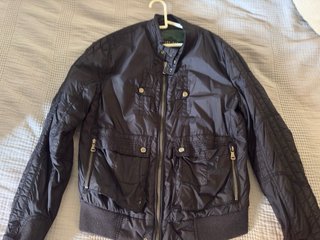 Chaqueta Zara Man Talla M Negra