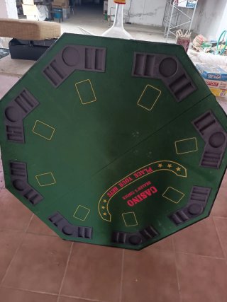 Mesa de póker octogonal CASINO