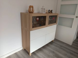 Conjunto comedor salón de aparador y mueble TV
