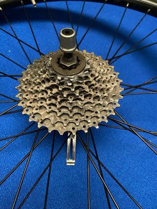 Ruedas traseras bici 26” con neumático