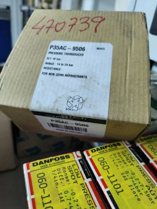 Lote de Presostatos Danfoss y Ranco