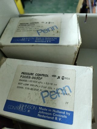 Lote de Presostatos Danfoss y Ranco
