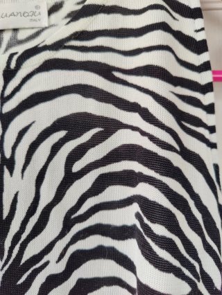 Jersey sin mangas estampado animal