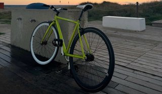 Bicicleta Fixie Verde