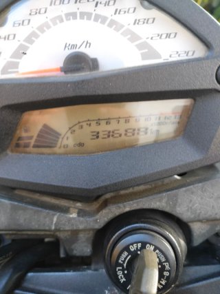 Kawasaki ER-6n Negra