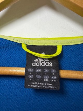 Chaqueta deportiva Adidas vintage azul
