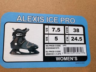 Patines de Hielo K2 Alexis Ice Pro Talla 38