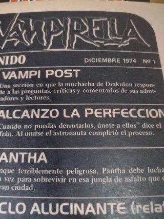 13 Revistas VAMPIRELLA