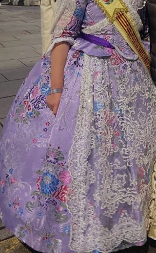 Traje Fallera Niña 8/9 Años