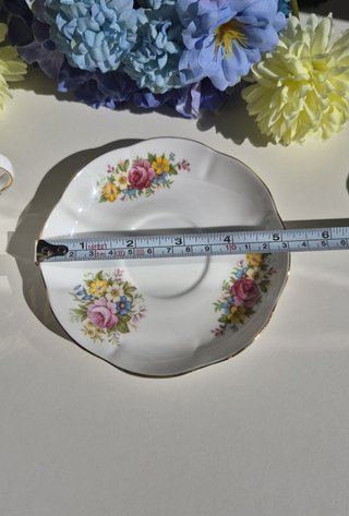 Taza y platillo porcelana inglesa Voor Moeder