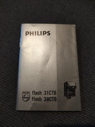 Manual de Instrucciones Flash Philips 31CTB/38CTB