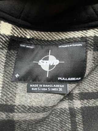 Sudadera con Camisa de Cuadros
