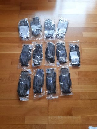 Lote de 13 guantes de trabajo