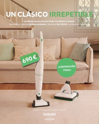 Aspiradora Kobold VB100 Vorwerk